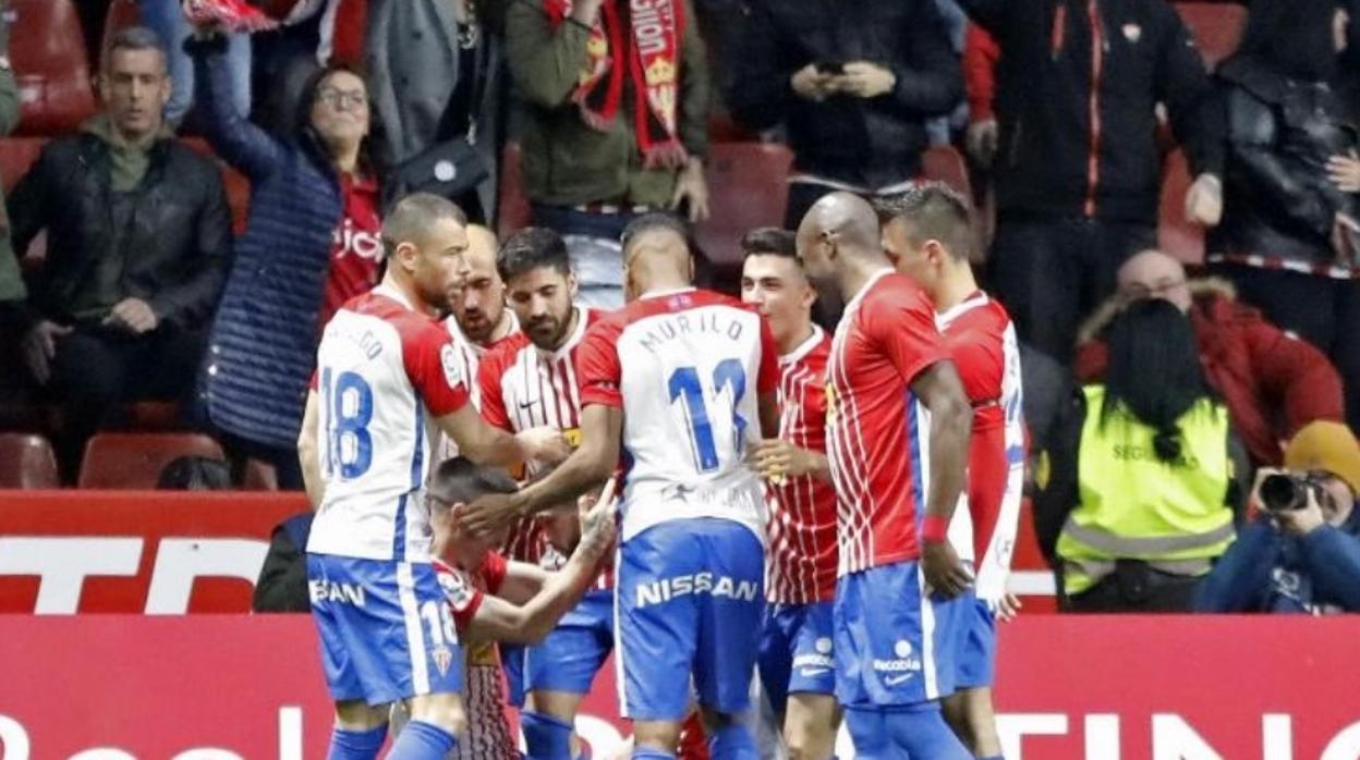 Festín del Sporting ante Las Palmas