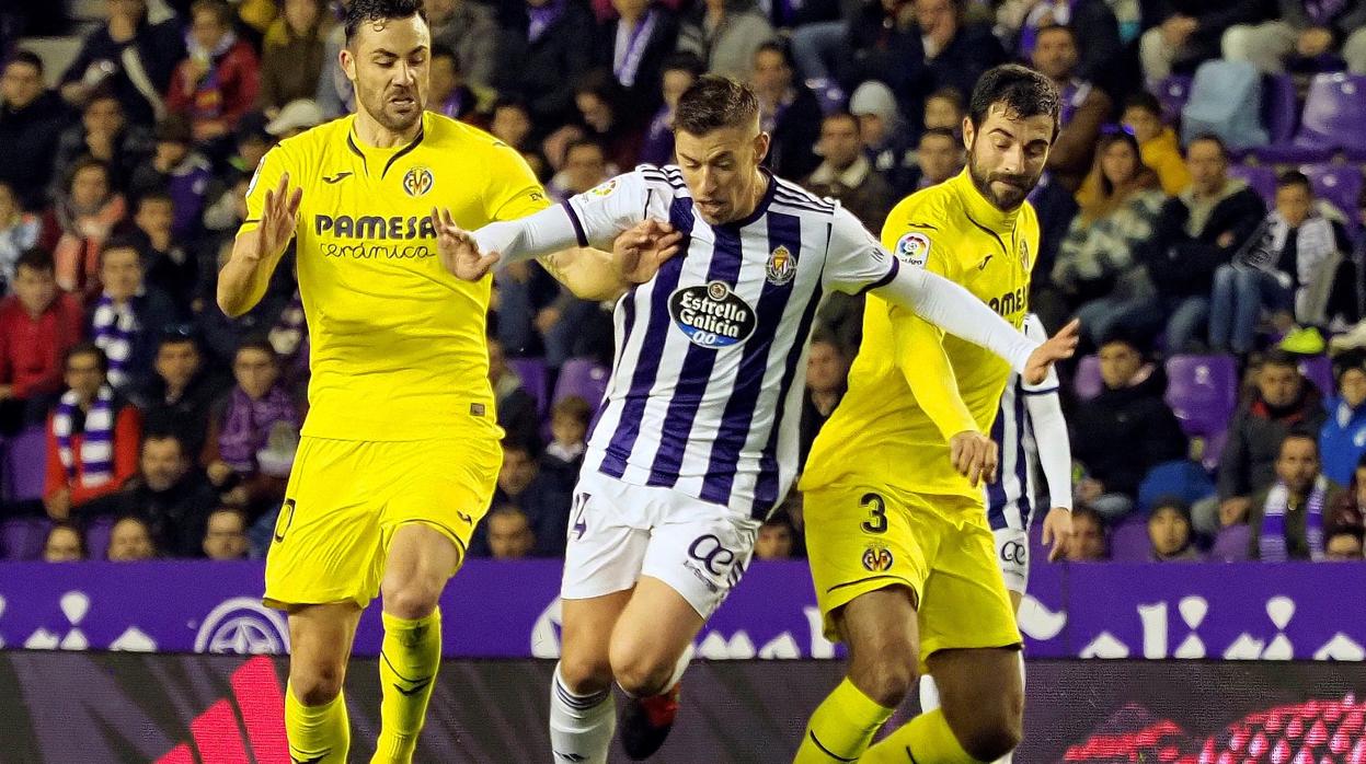 Valladolid y Villarreal se reparten el partido y los puntos