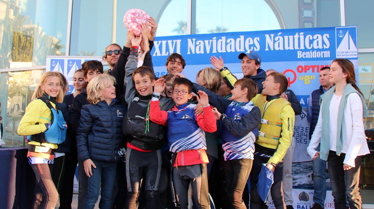 El Trofeo Navidades Náuticas de Optimist ya tiene nuevos campeones