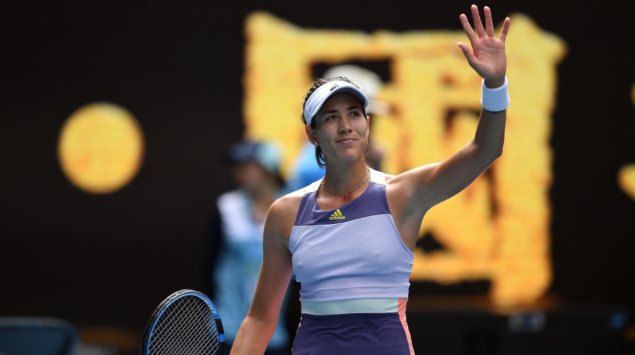 Muguruza vuelve a lucirse y ya está en cuartos