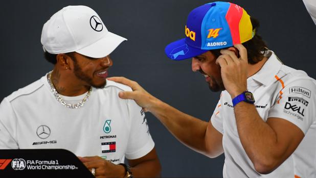 Fernando Alonso: «Sería bonito competir contra Hamilton en una buena pelea»