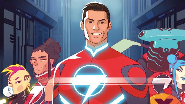 Cristiano Ronaldo se convierte en superhéroe en un cómic