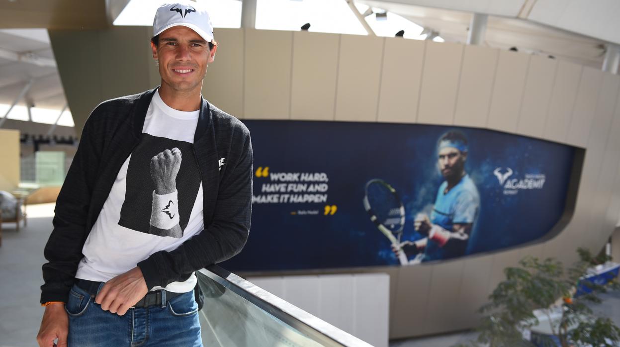 Nadal, en su nueva academia