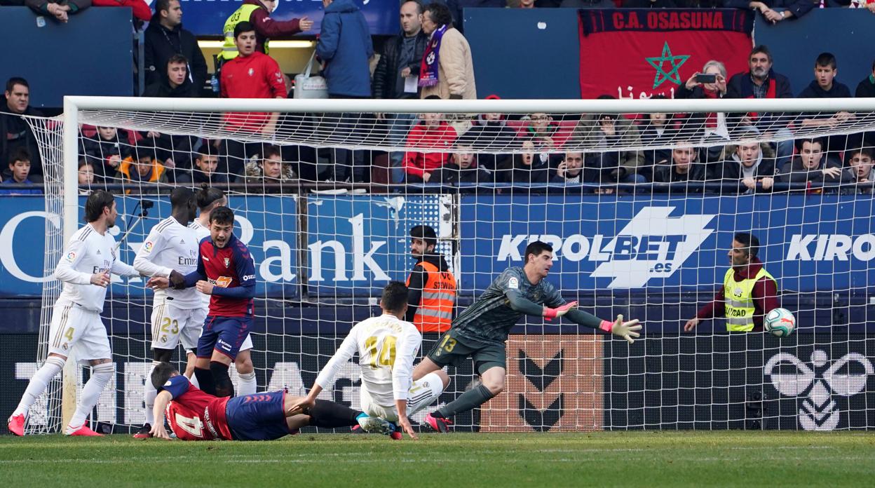 Gol de Unai (1-0) en el Osasuna - Real Madrid