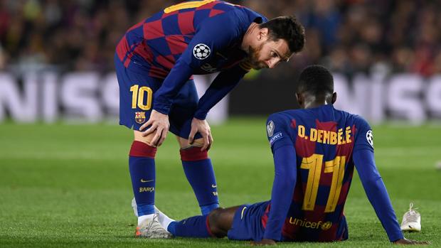 Dembélé estará unos 6 meses de baja tras su operación