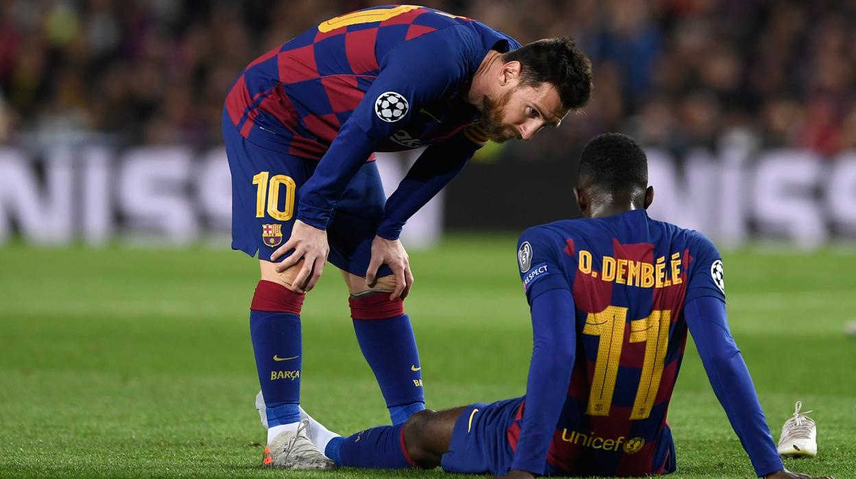 Messi se interesa por Dembele