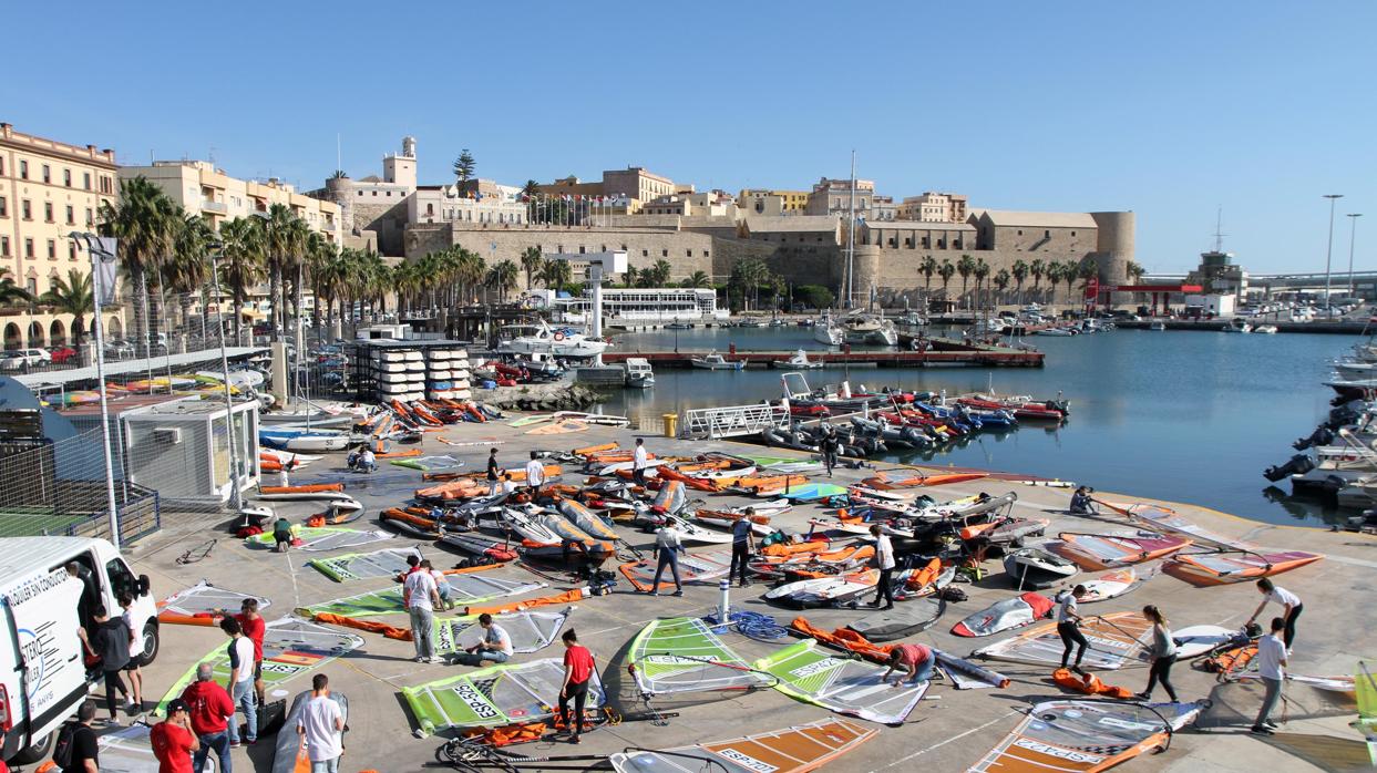 Comienza la Copa de España de Windsurf en Melilla