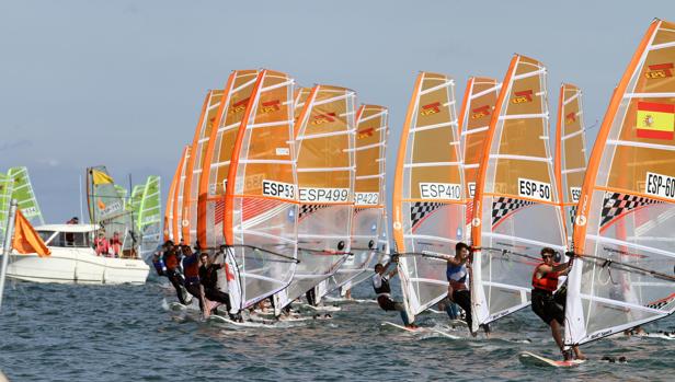 Dominio de Baleares en la Copa de España de Windsurf