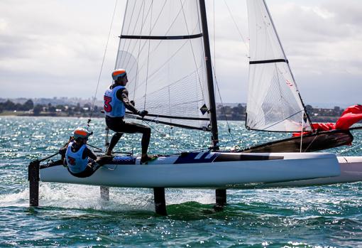 Echegoyen y Barceló, campeonas del Mundo de 49er FX