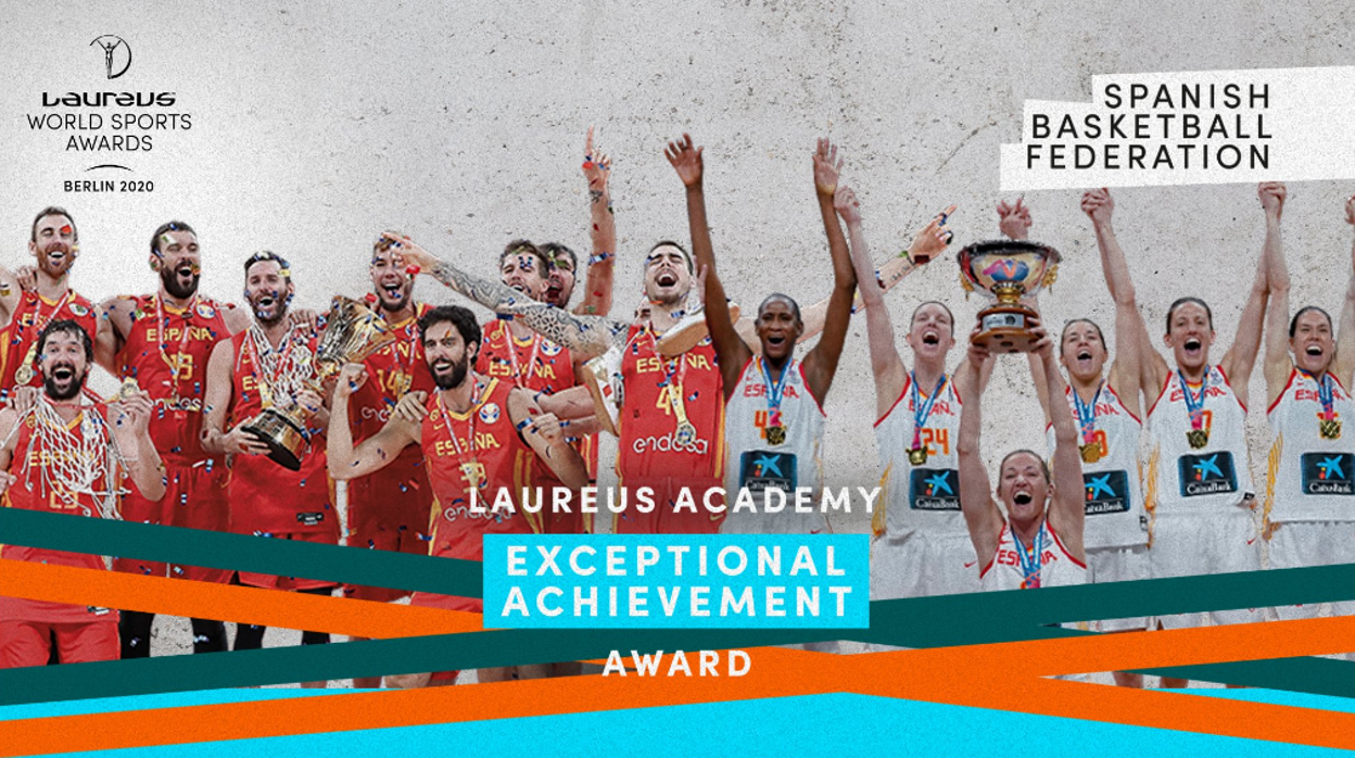 La selección española de baloncesto, premiada de manera honorífica en los Laureus