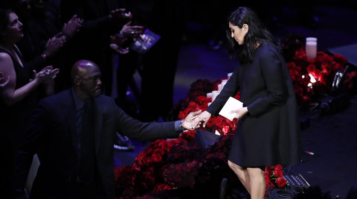 Kobe Bryant y su hija