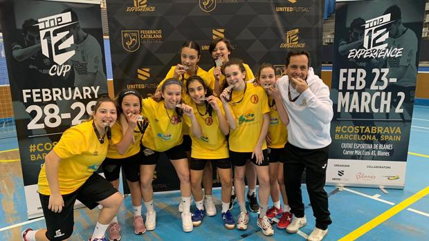 Ocho gaditanas, subcampeonas en el TOP 12-CUP