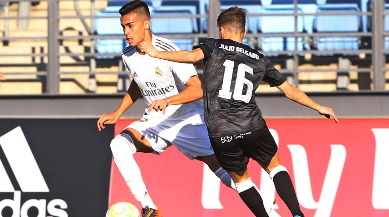 Reinier se exhibe con el Castilla