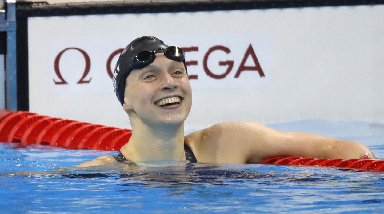 Ledecky, en los Juegos de Río