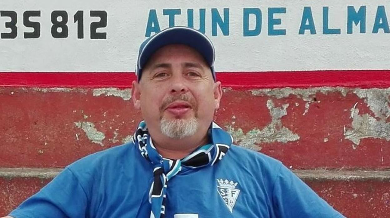 Diego Núñez, el seguidor más apasionado del San Fernando