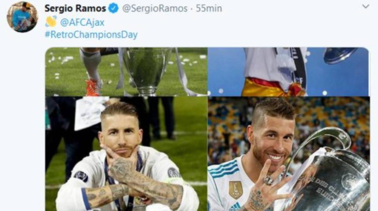 Ramos contesta al Ajax con cuatro Champions