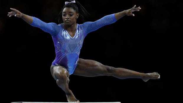 El llanto de Simone Biles tras enterarse del aplazamiento de los Juegos