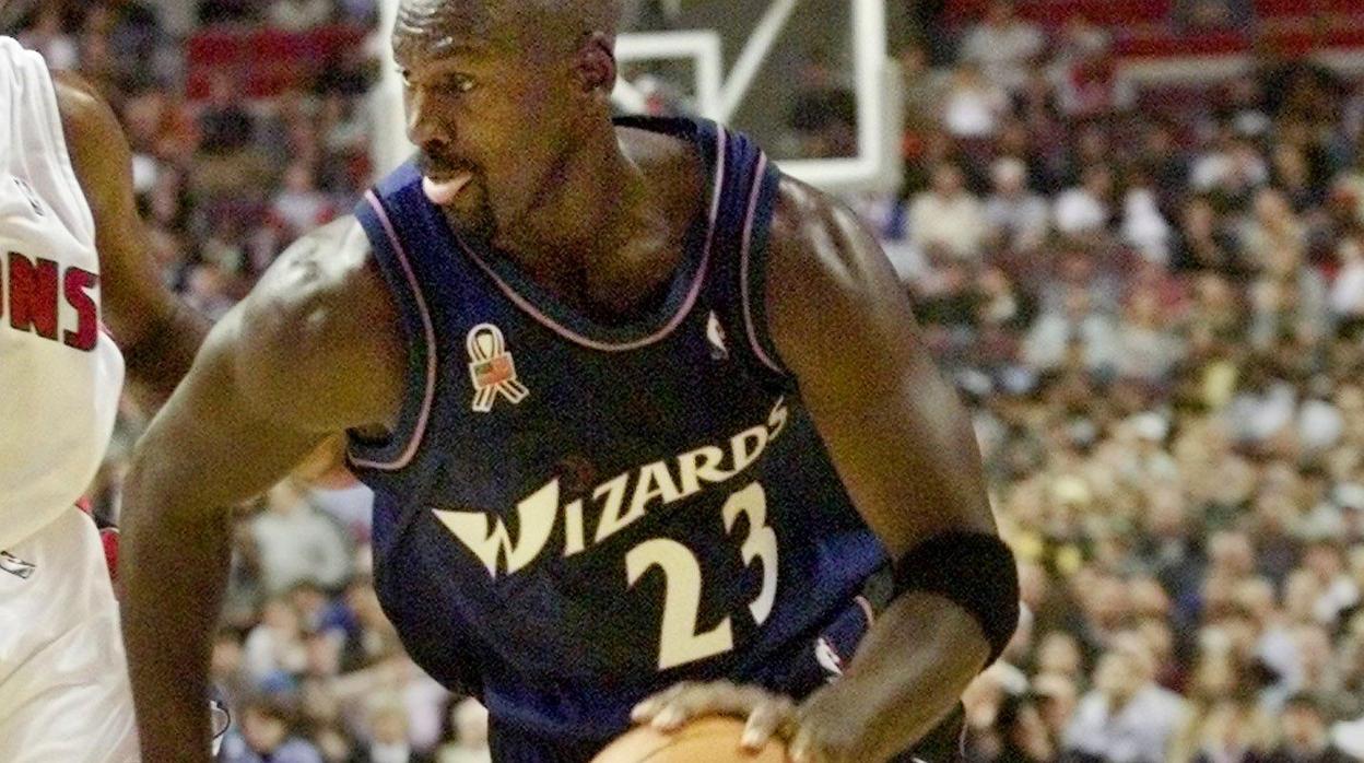 Michael Jordan, con los Wizards