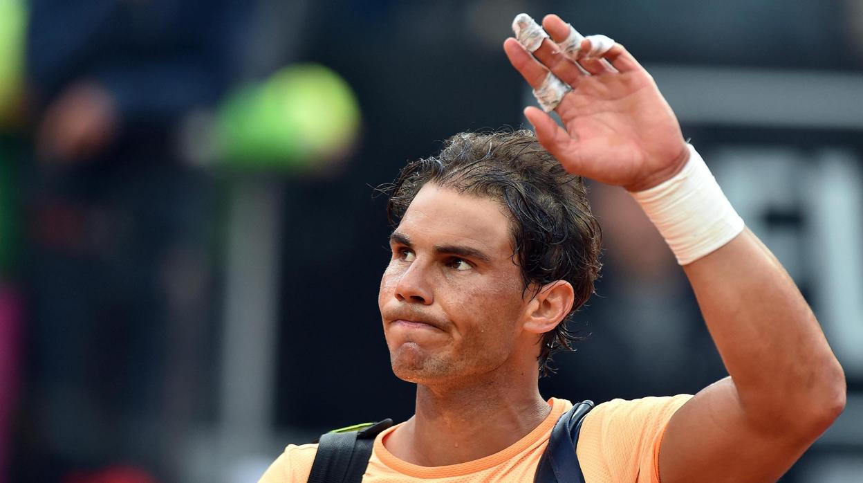 Nadal. gran dominador en el Foro Itálico de Roma