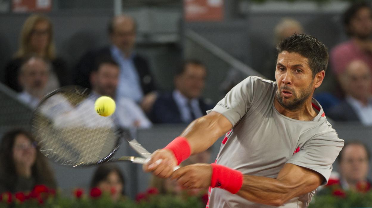 Verdasco, en el Mutua Madrid Open