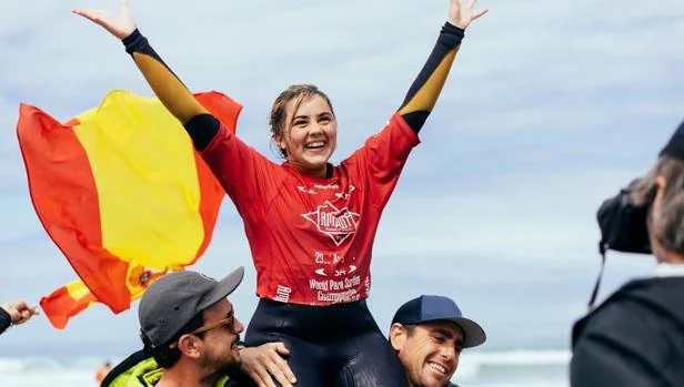 «Entrevista con...» Carmen López, bi campeona del mundo de surf adaptado