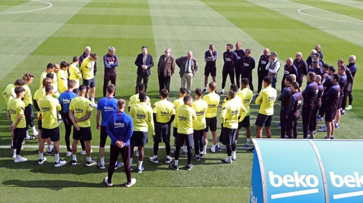 Bartomeu le explicó a la plantilla los riesgos del coronavirus antes del estado de alarma