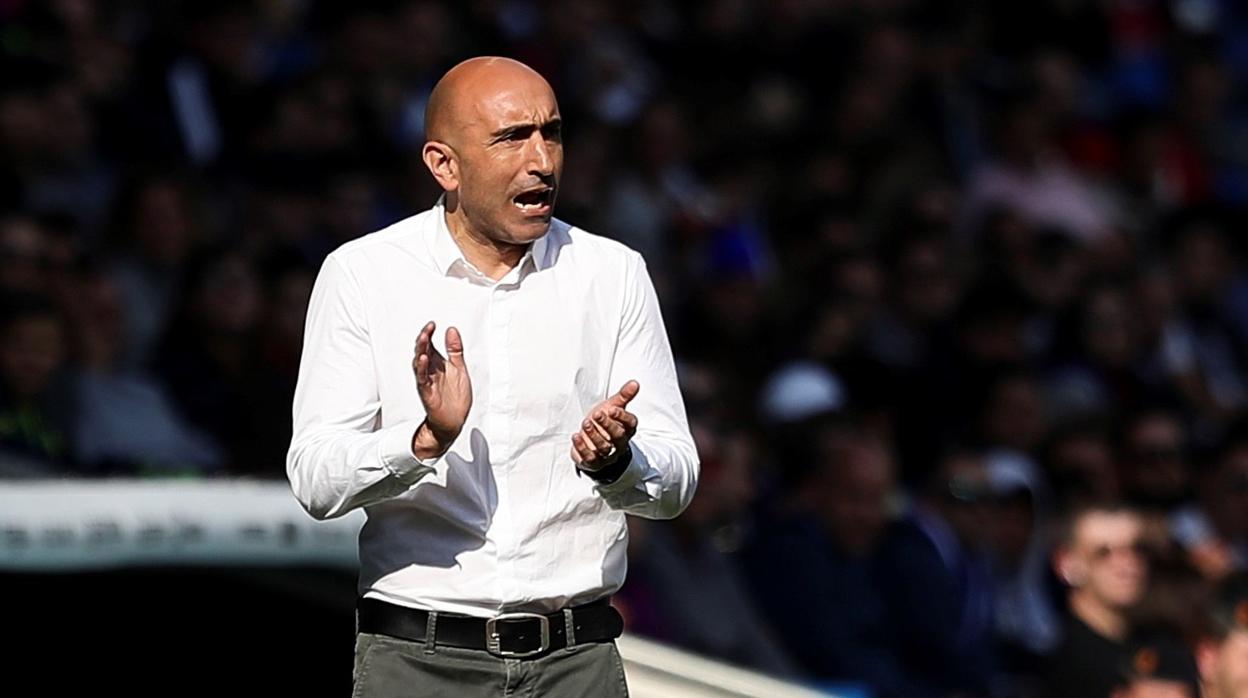 Abelardo durante un partido del Espanyol