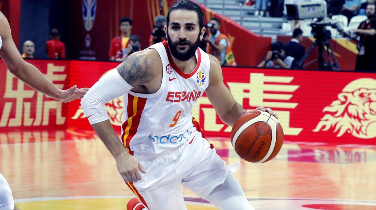 Ricky Rubio en el último Mundial