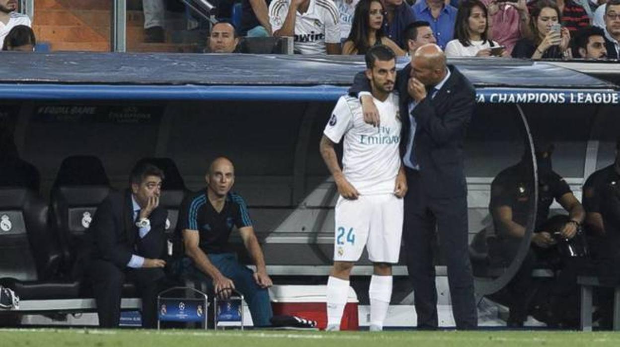 Mensaje de Ceballos a Zidane: «No se me ha pasado el arroz»