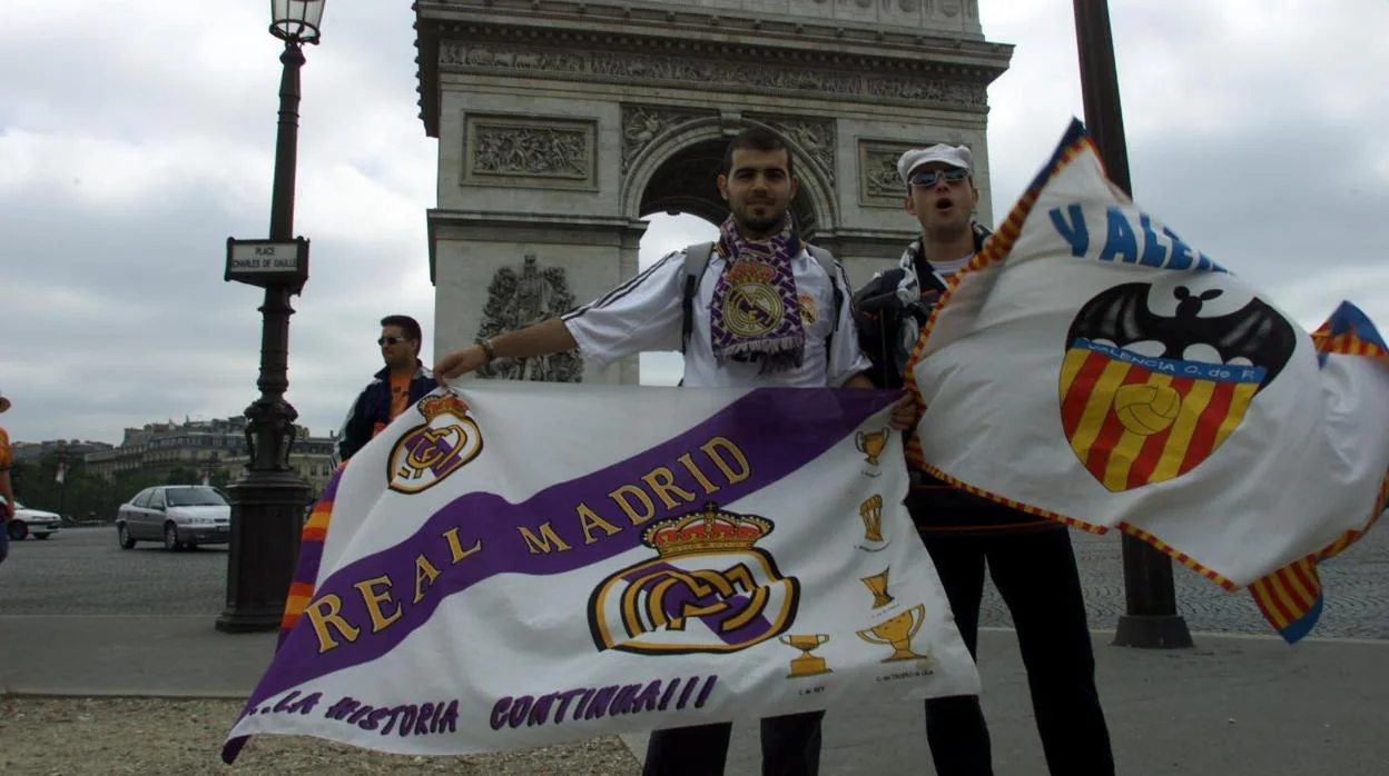 El día que la UEFA prohibió mostrar en París una gran bandera española