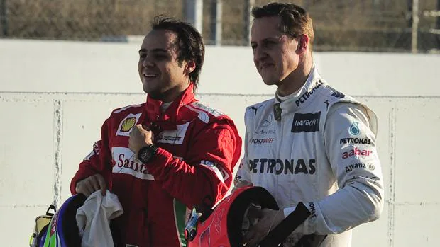 Felipe Massa: «Sé cómo está Schumacher»