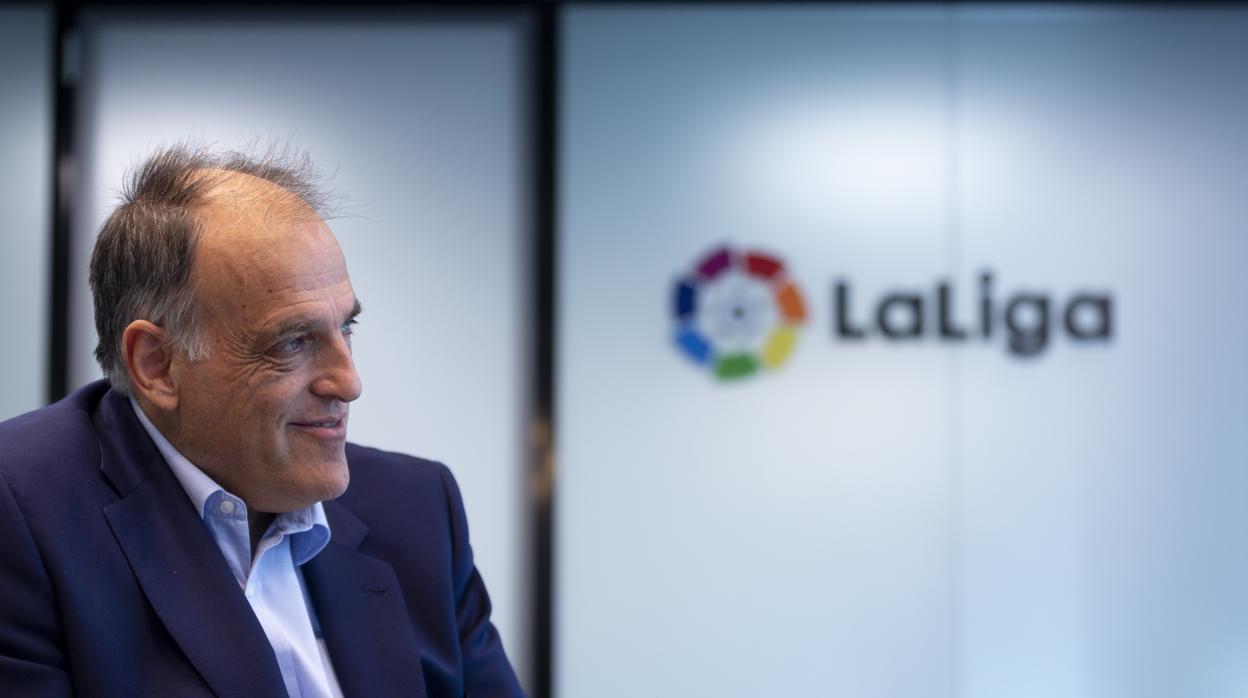 Javier tebas, presidente de la Liga