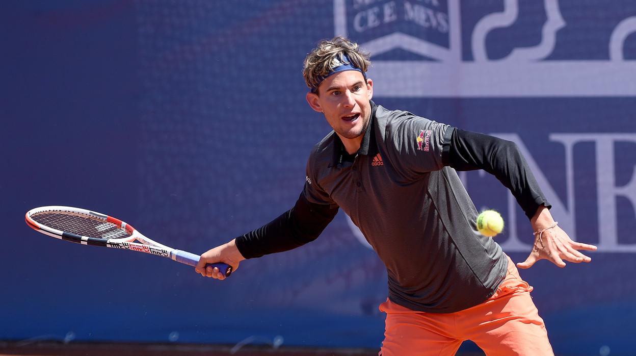 Thiem, en la exhibición Austrian Pro Series de estos días