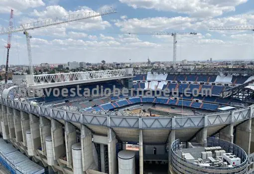 Así está el nuevo estadio Santiago Bernabéu