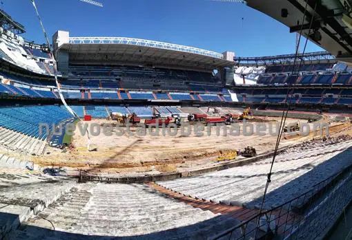 Así está el nuevo estadio Santiago Bernabéu