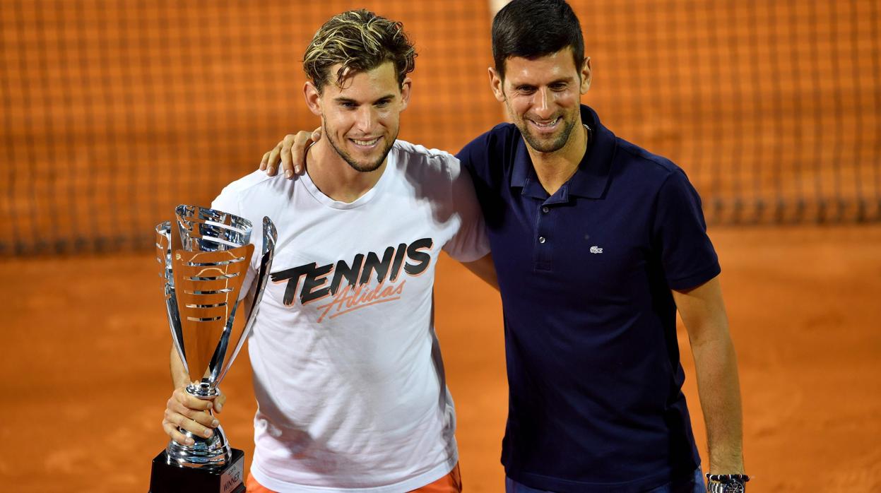 Thiem y Djokovic en Belgrado