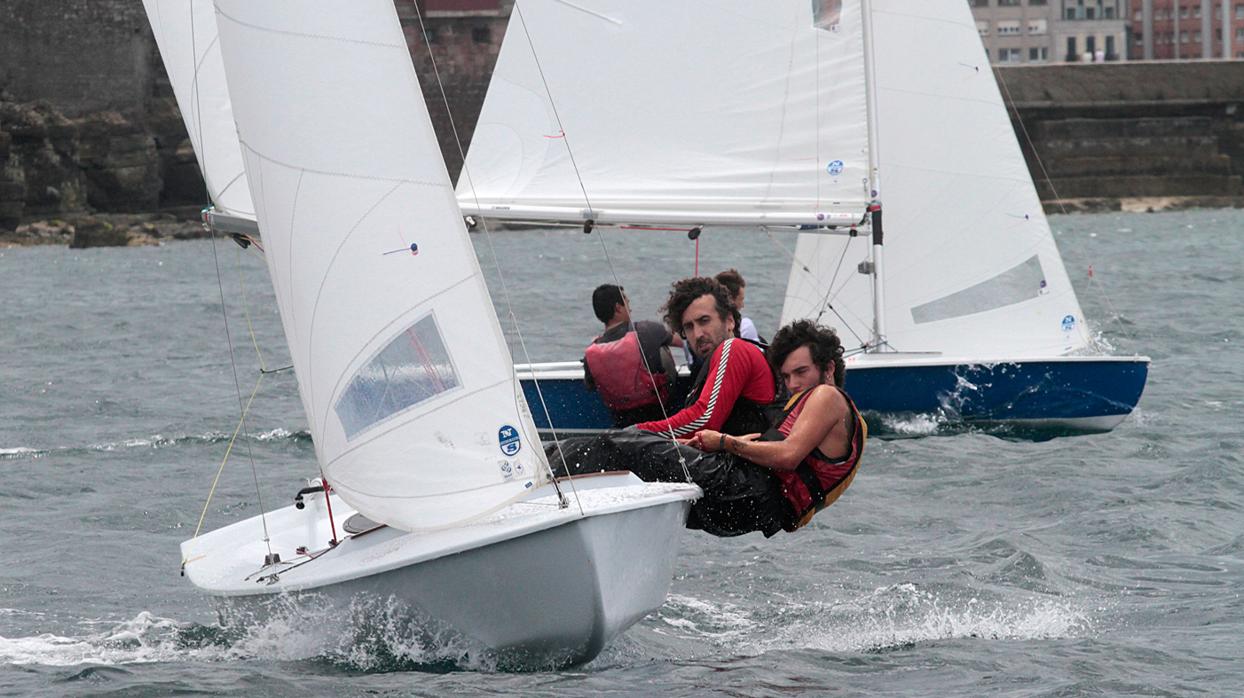 Francisco Palacio y Diego Jiménez en Snipe, líderes del Trofeo de Verano del RCAR