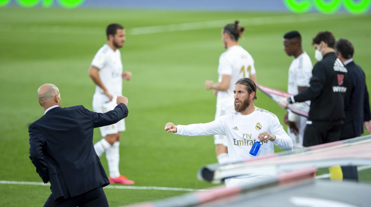 Zidane: «Aquí no hay euforia, no hemos ganado nada»