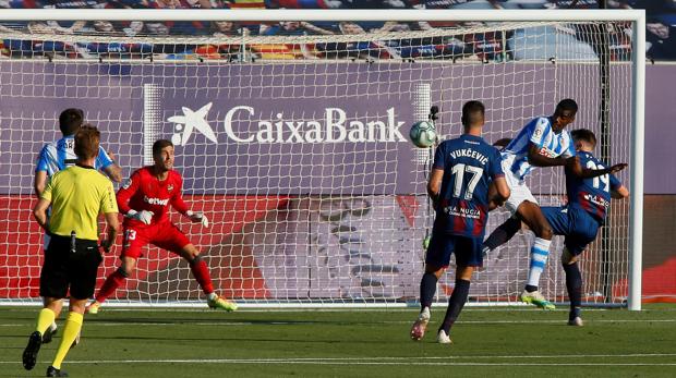 Gol de Isak (0-1) en el Levante 1-1 Real Sociedad