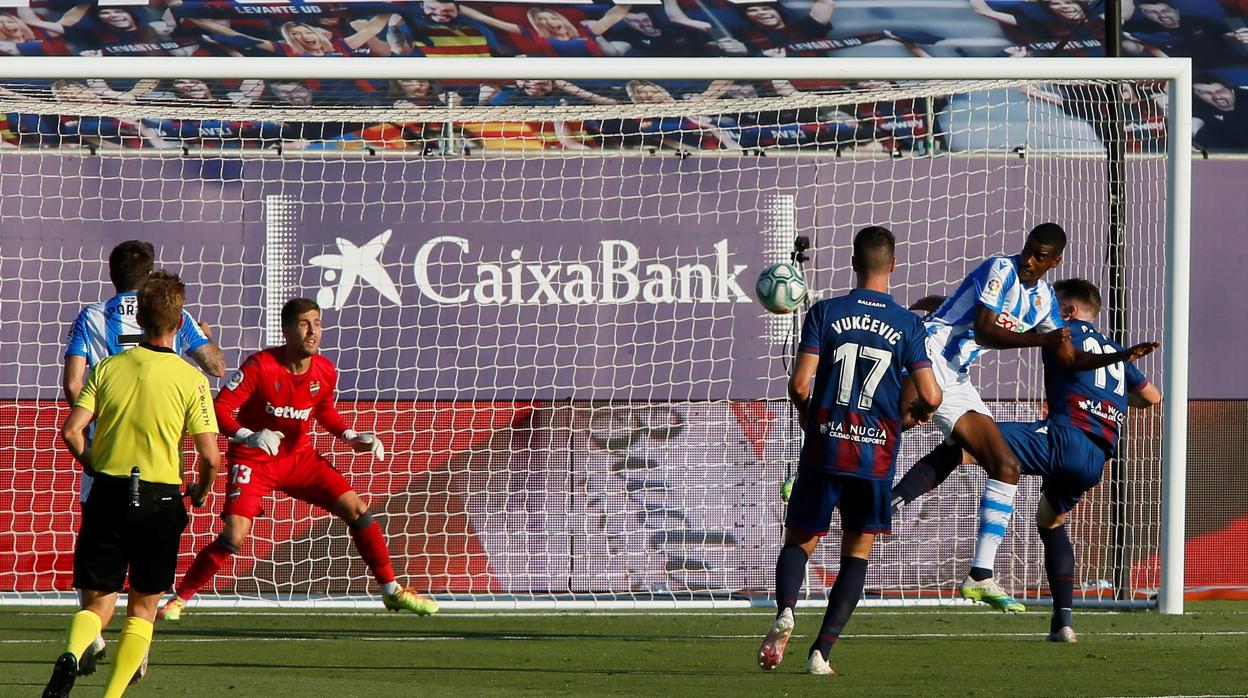 Gol de Isak (0-1) en el Levante 1-1 Real Sociedad