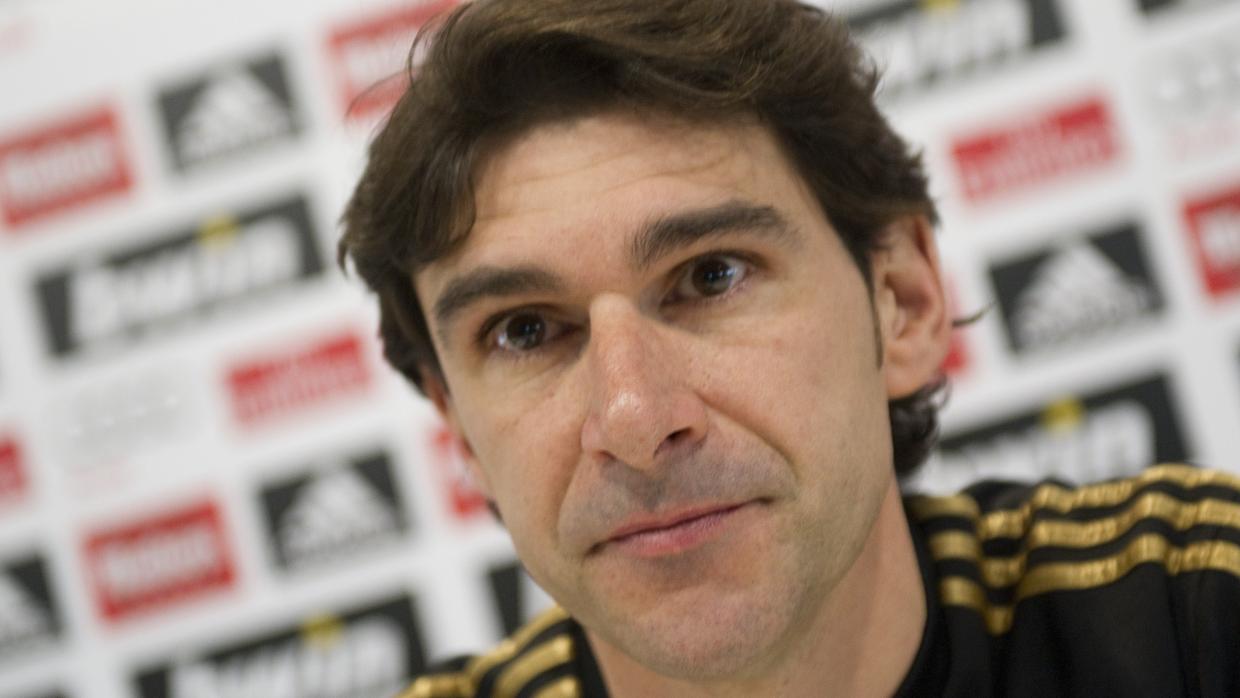 Aitor Karanka, en su etapa como técnico en el Real Madrid