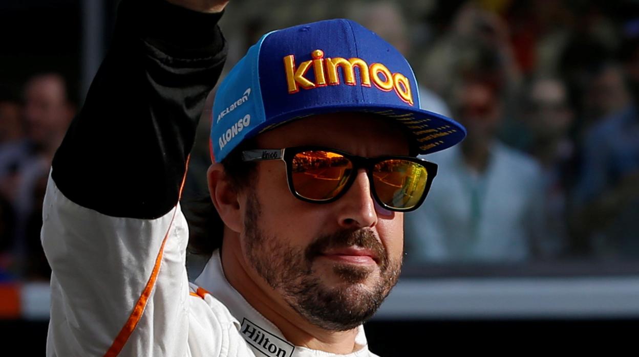 Fernando Alonso, el día que disputó su última carrera en Fórmula 1, en noviembre de 2018