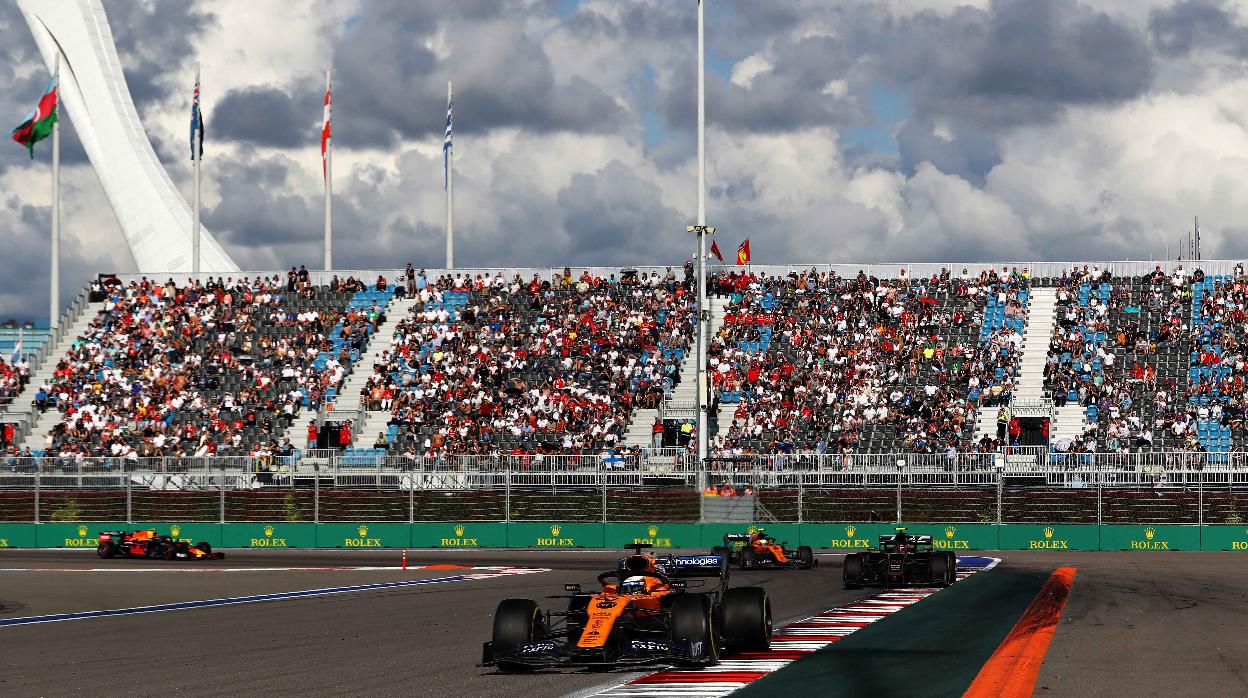 El GP de Rusia tendrá público en las gradas