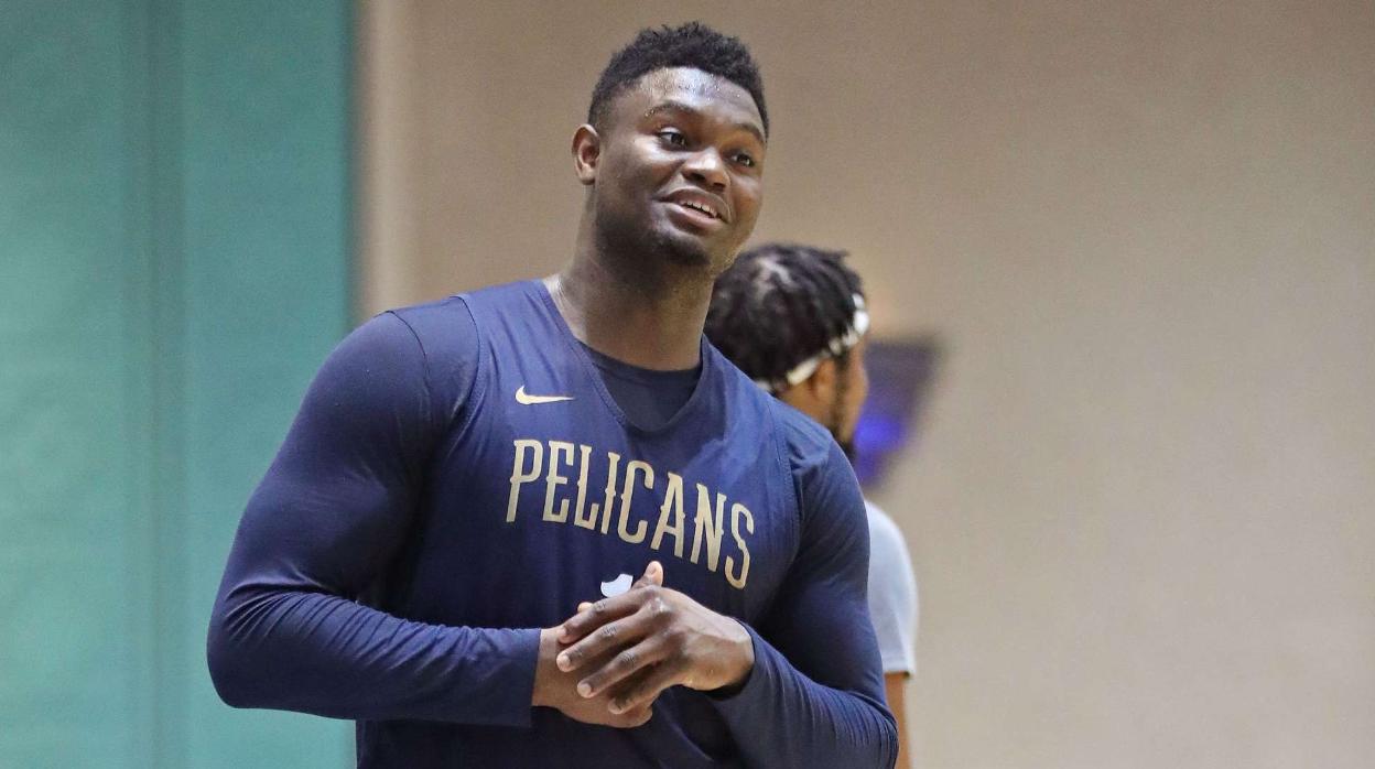 Zion Williamson vuelve a la burbuja e inicia la cuarentena