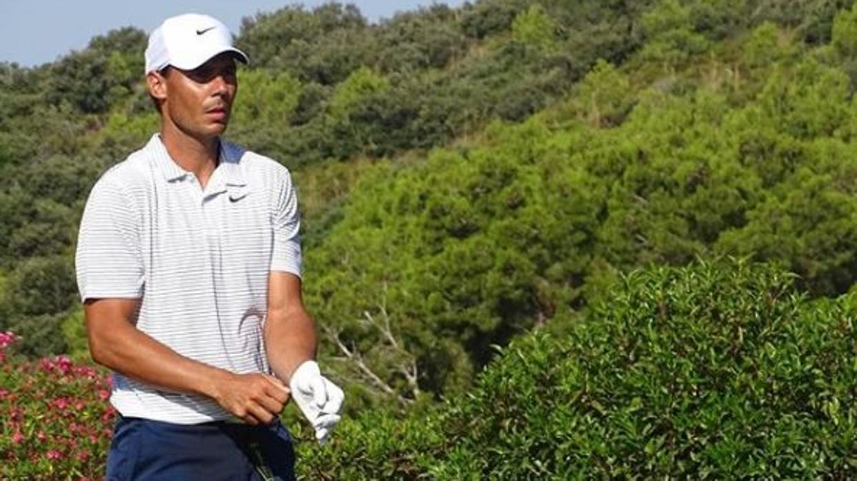 Nadal, durante el campeonato