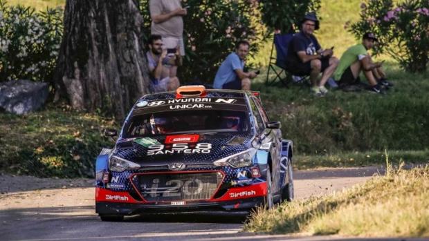 Dani Sordo, tercero en el Rally di Alba