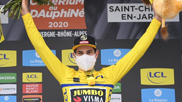 Van Aert sigue inspirado y es el primer líder del Dauphiné