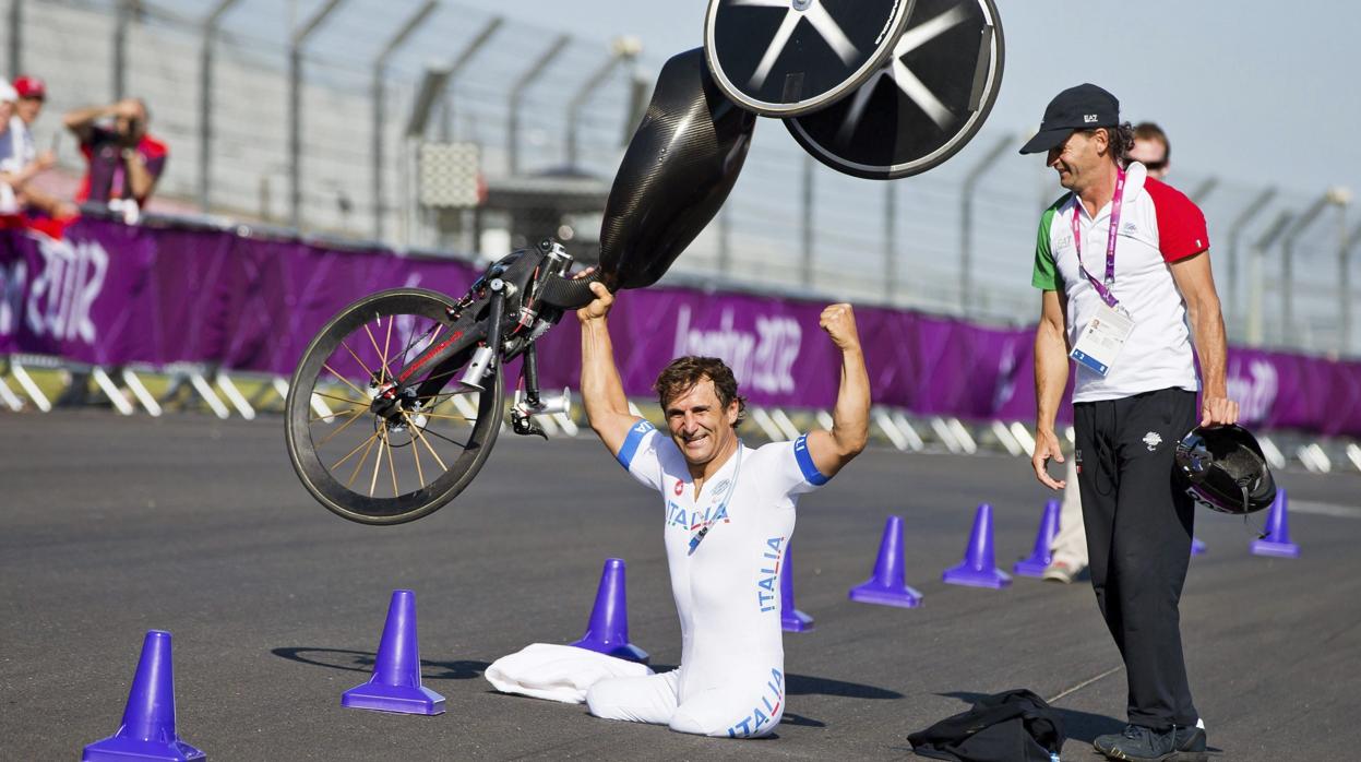 Alex Zanardi, en los Juegos Paralímpicos de Londres 2012