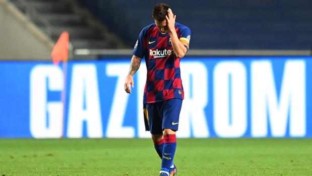 Messi y el Barça, el epílogo más triste