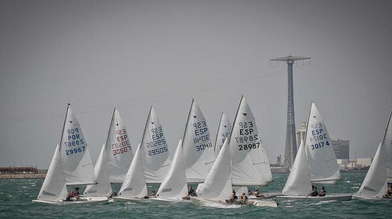 La Flota Snipe de Cádiz celebra 20 años de existencia con el I Trofeo Aniversario